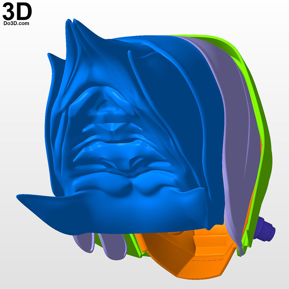 Thumbnail: Pyke  Syndicate Helmet / Mask Book of Boba Fett 3D Printable Model STL File #P79