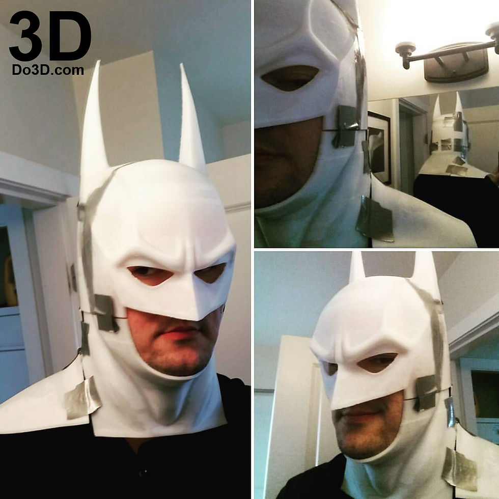 Thumbnail: Batman Returns Helmet | 3D Printable Model Project #H114