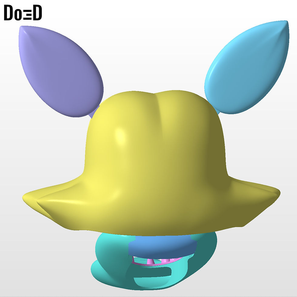 Thumbnail: Mangle Toy Foxy Five Nights At Freddy's 2 FNAF | 3D Printable Model #FF225