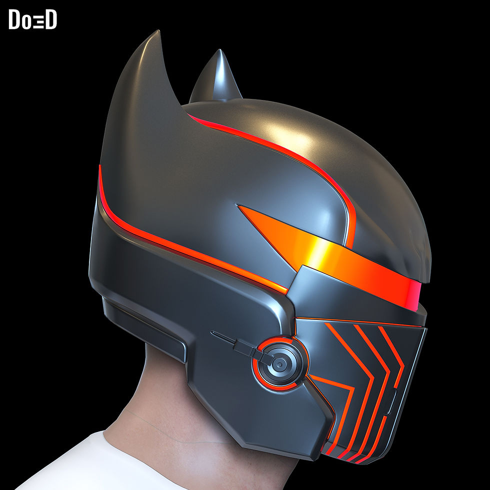 Thumbnail: HellBat Full Armors XE Suit Version Batman 3D Printable Model STL File #HB486