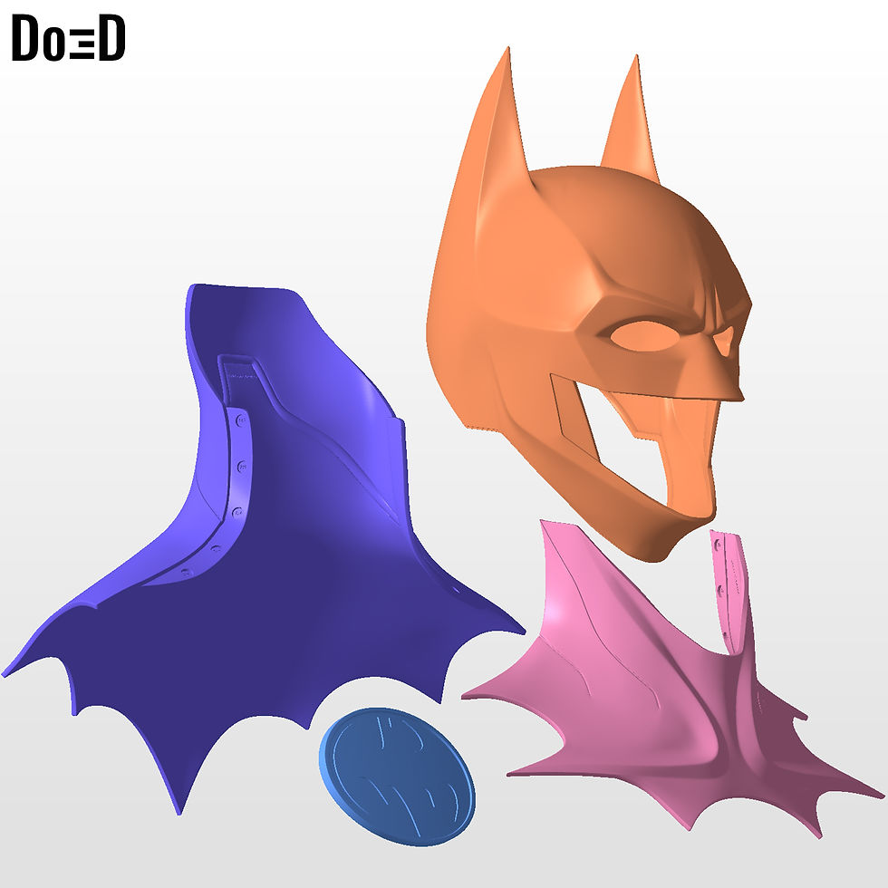 Thumbnail: Batman Full Body Armors Michael Keaton The Flash 2023 3D Printable Model STL #2K