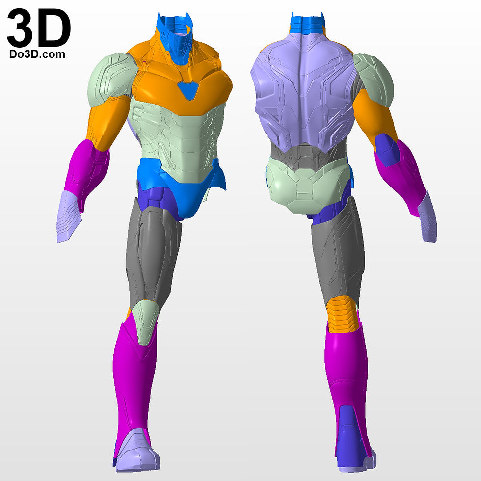 Thumbnail: IRON MAN MARK LXXXV Armor + Wing MK 85 Endgame | 3D Model Project #5775