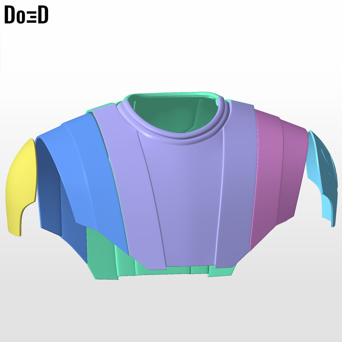 Anakin Skywalke Darth Vader Upper Armor | 3DPrintable STL File #B787