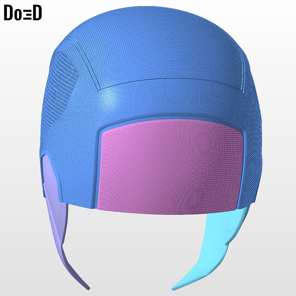 Thumbnail: Bullseye MCU Style Helmet Daredevil Born Again Season 3 | 3D Print Model STL #BE