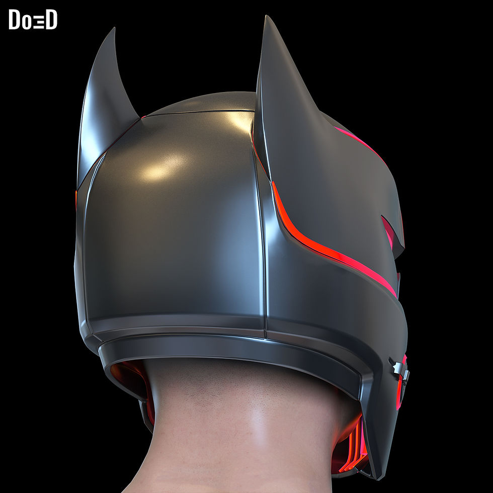 Thumbnail: HellBat Full Armors XE Suit Version Batman 3D Printable Model STL File #HB486