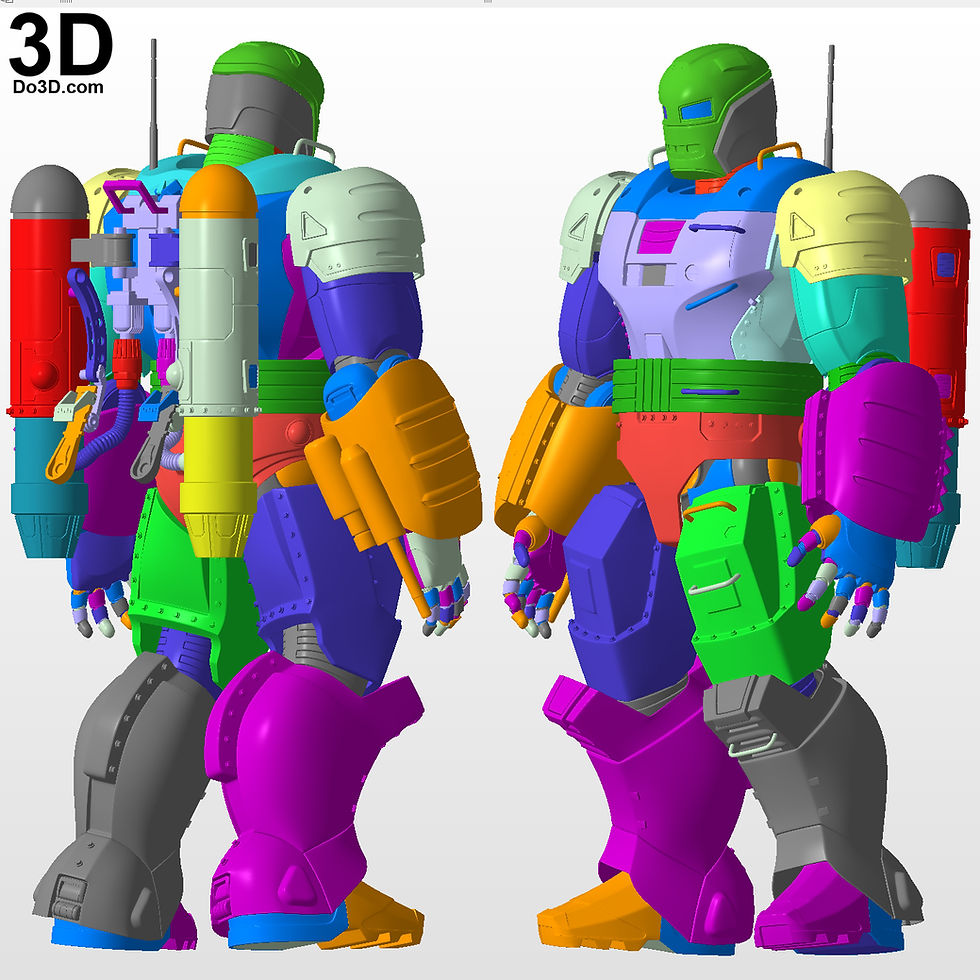Thumbnail: Hydra Stomper Armor What If Stark Iron Man Style Suit | 3D Printable Model #HS72