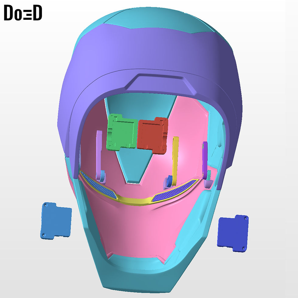 Thumbnail: Iron Patriot 2024 Helmet | 3D Printable Model #IP24