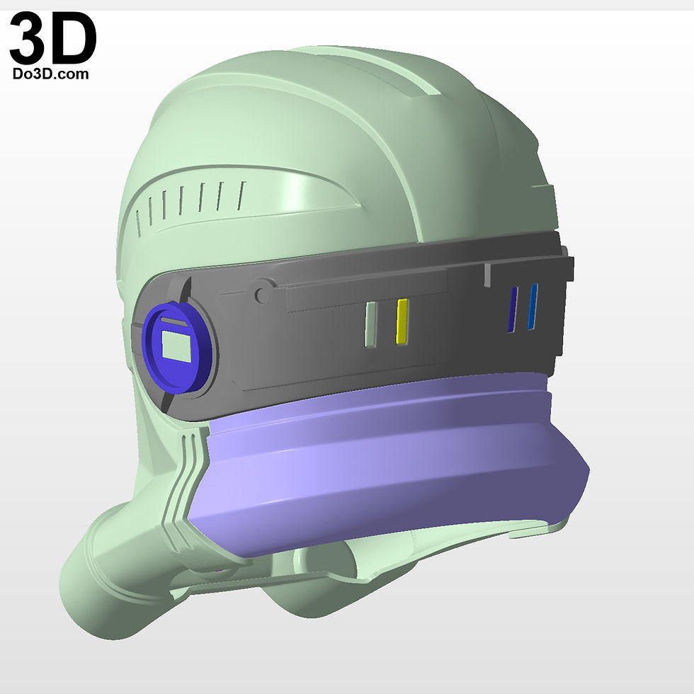 Thumbnail: Echo Bad Batch Full Body Armor | 3D Printable Model #E111