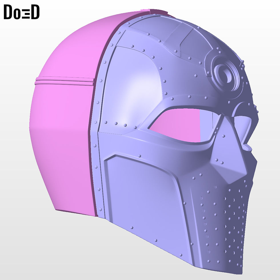 Thumbnail: Doctor Strange Doom Bot Latverian Boris Helmet | 3D Printable Model #SBD37