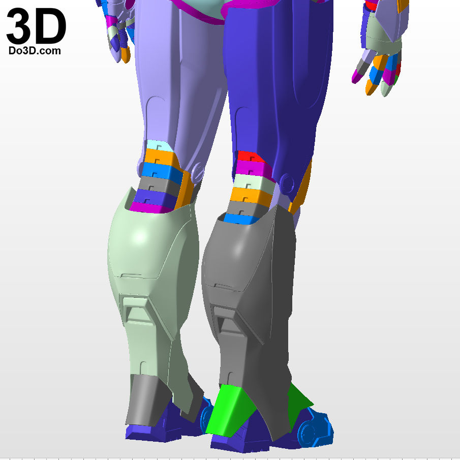 Thumbnail: Iron Man Mark VI MK 6 Armor Suit + Inner Chest Details 3D Printable Model #TI23