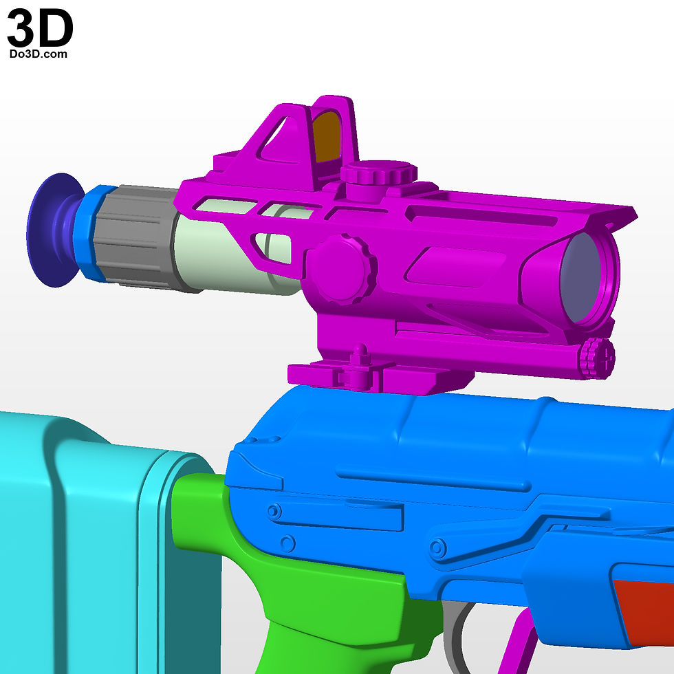 Thumbnail: Fennec Shand Rifle Blaster from Mandalorian | 3D Printable Model #FS72