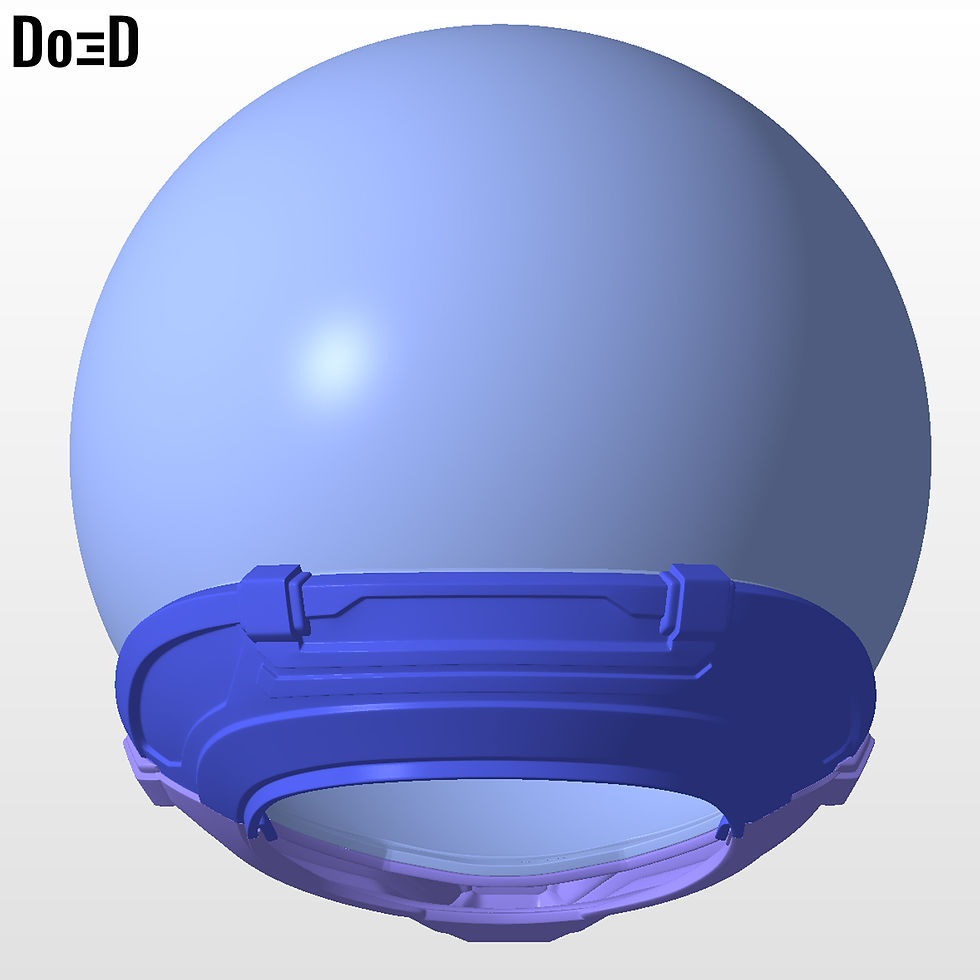 Thumbnail: Mysterio Helmet Spider-man Far From Home | 3D Printable Model #M4
