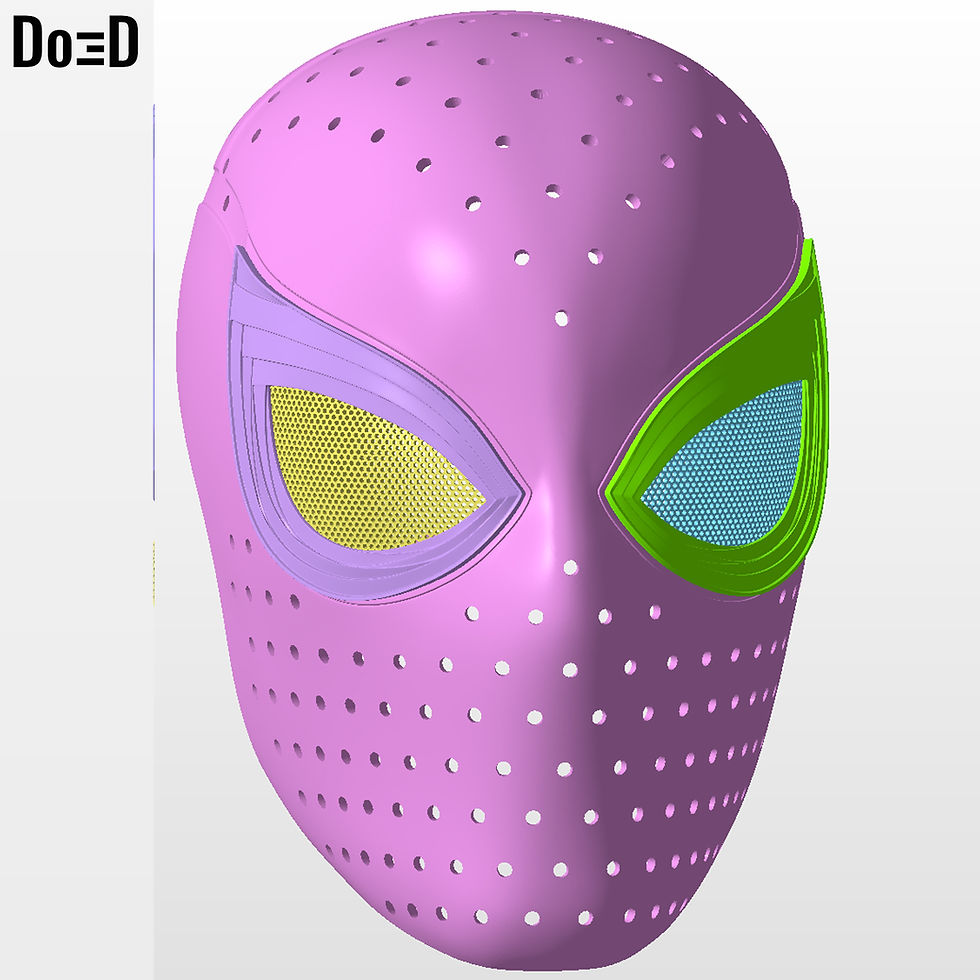 Thumbnail: Bundle: Faceshell & Helmet Spider-man Brand New Day Spiderman Spidey STL #SBND22
