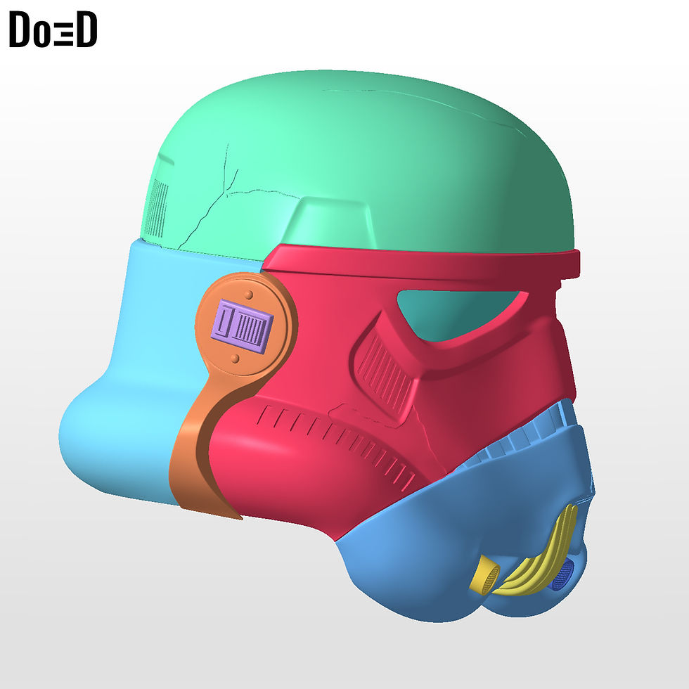 Thumbnail: Thrawn Stormtrooper Night Trooper 3D Printable Model STl #TS141
