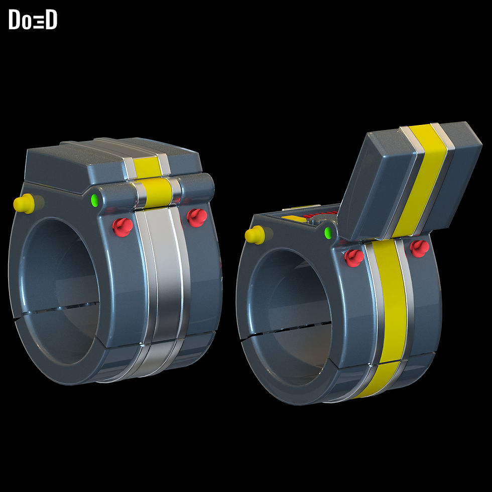 Thumbnail: Bundle: Spider-Man 1978 Japan Helmet + Webshooter Watch Bracer STL #S978