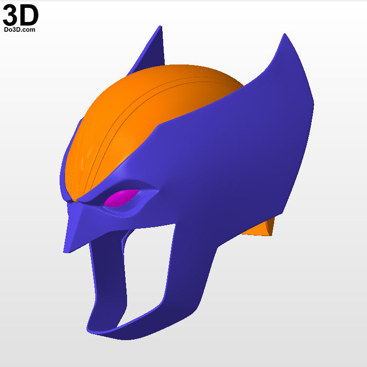 Thumbnail: Wolverine Fortnite Cowl / Helmet | 3D Printable Model STL Print File