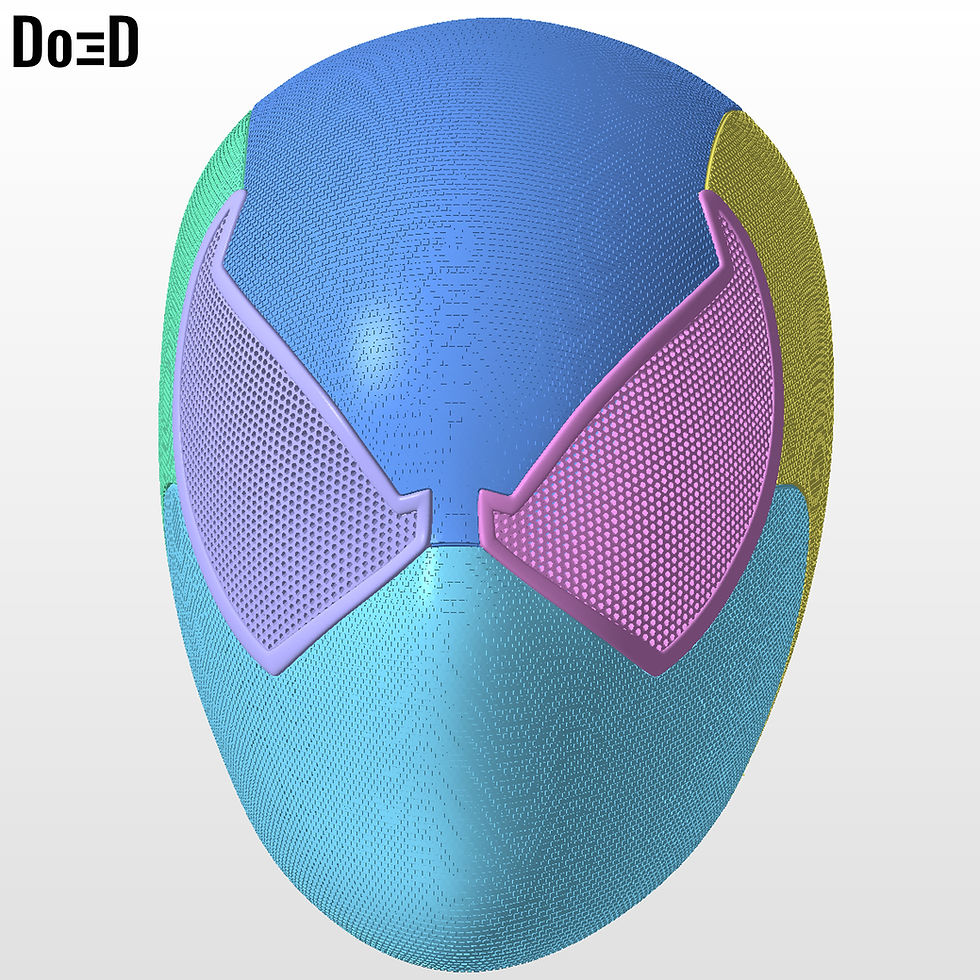 Thumbnail: Scarlet Spider-Man Helmet | 3D Printable Model #SS29