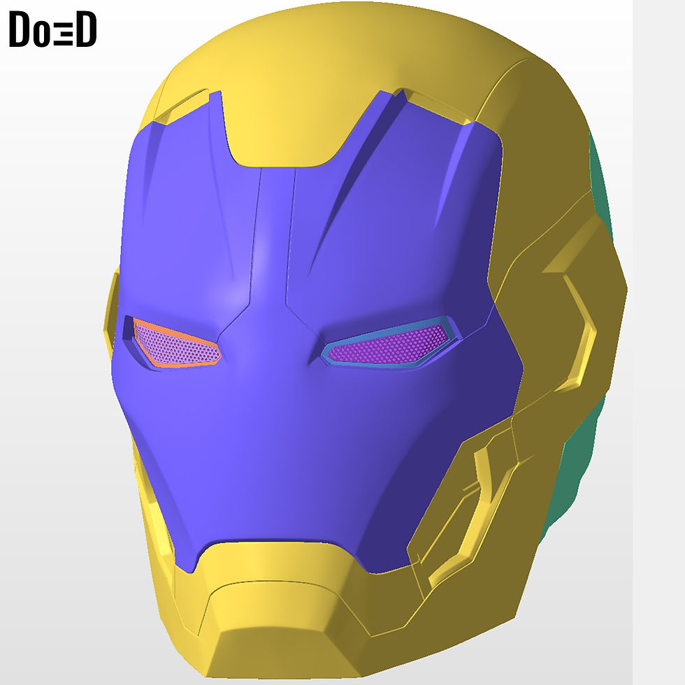 Thumbnail: Iron Man Mark XLV MK 45 Full Body Armor Suit | 3D Printable Model STL File #4555