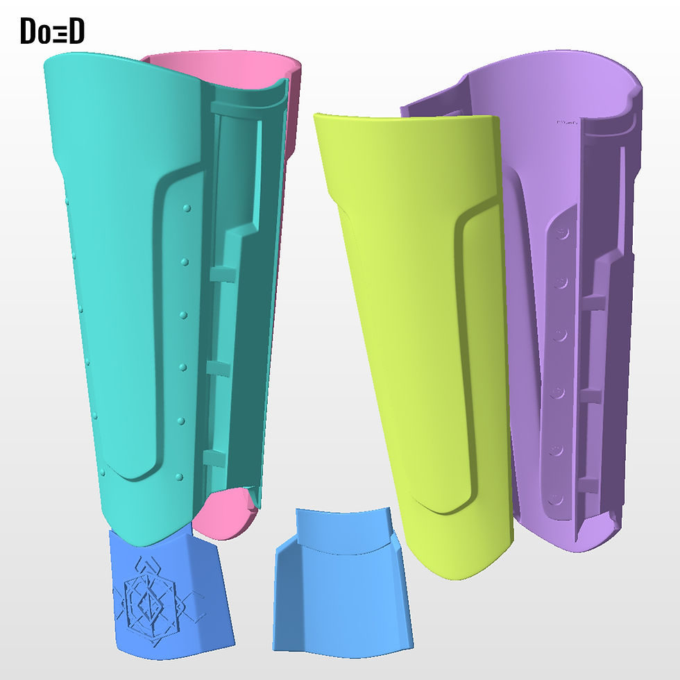 Thumbnail: Avengers Doomsday Doctor Doom SDCC Full Suit Armors 3D Printable Model STL #DD12