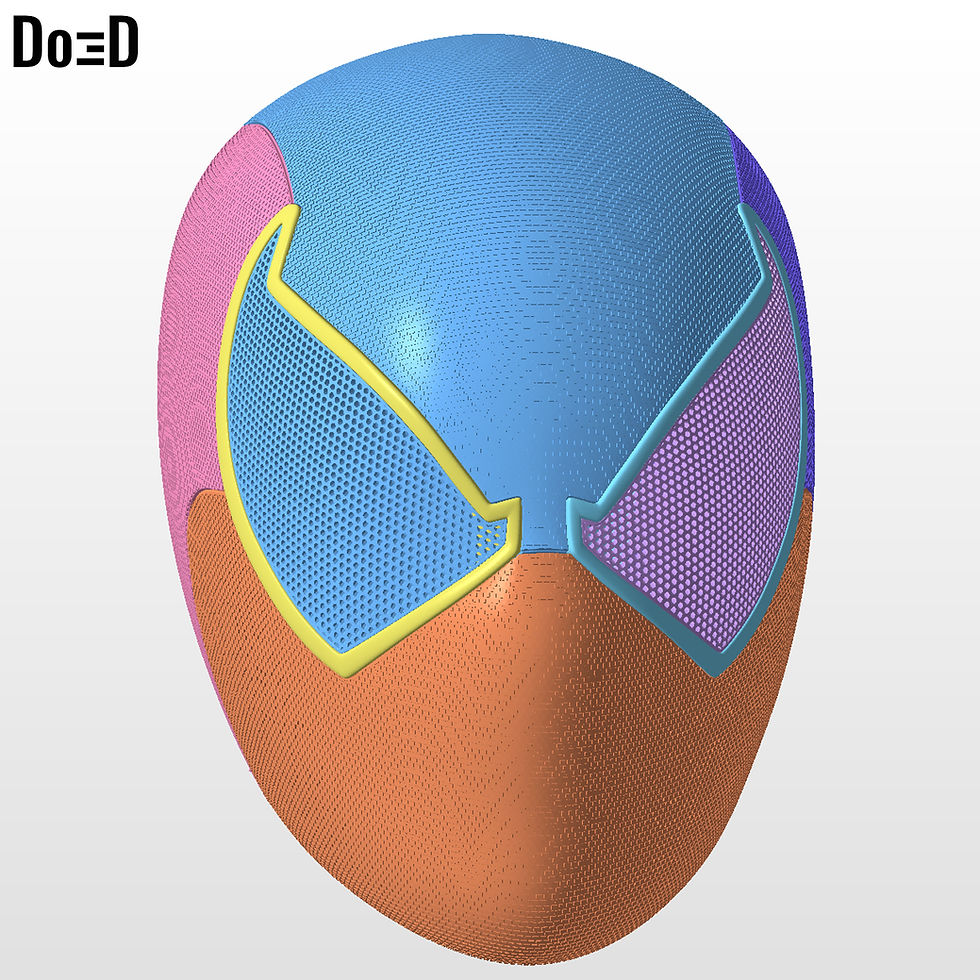 Thumbnail: Scarlet Spider-Man Helmet | 3D Printable Model #SS29