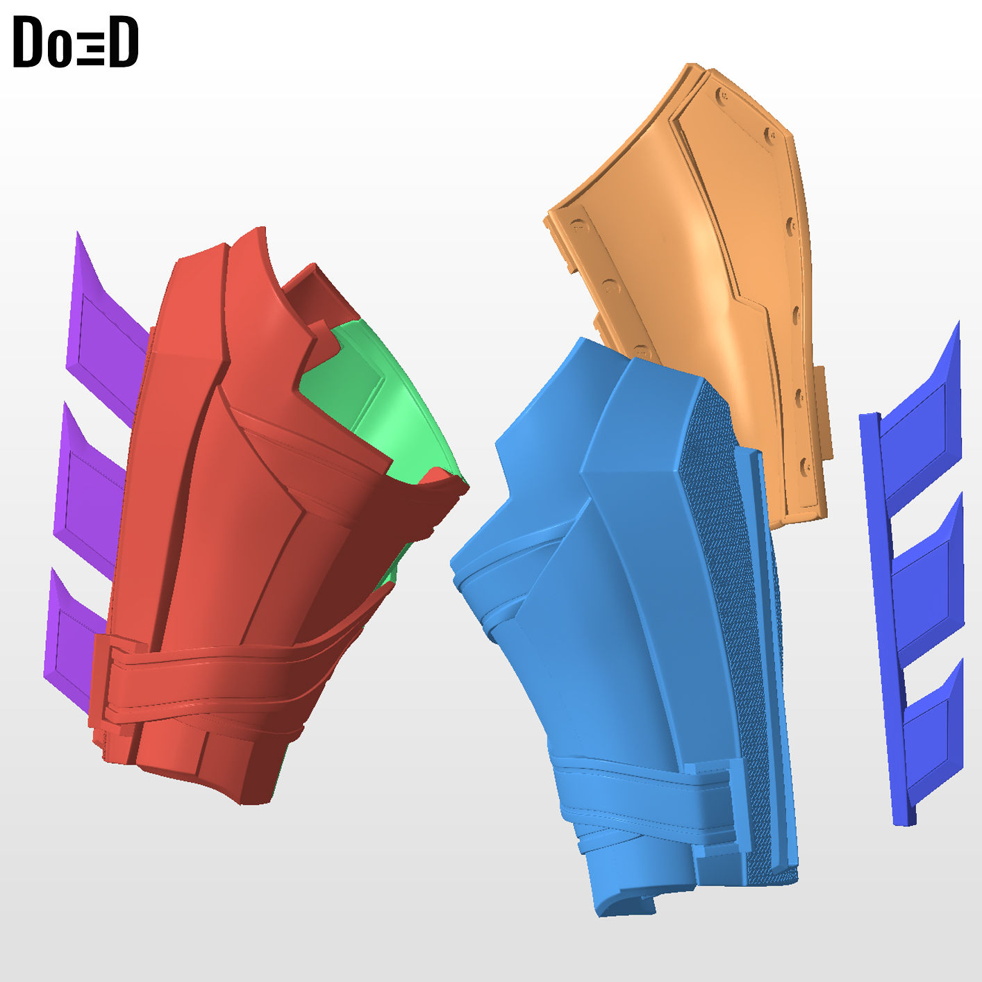 Batman Justice League Gauntlet | 3D Printable Model #JLG23