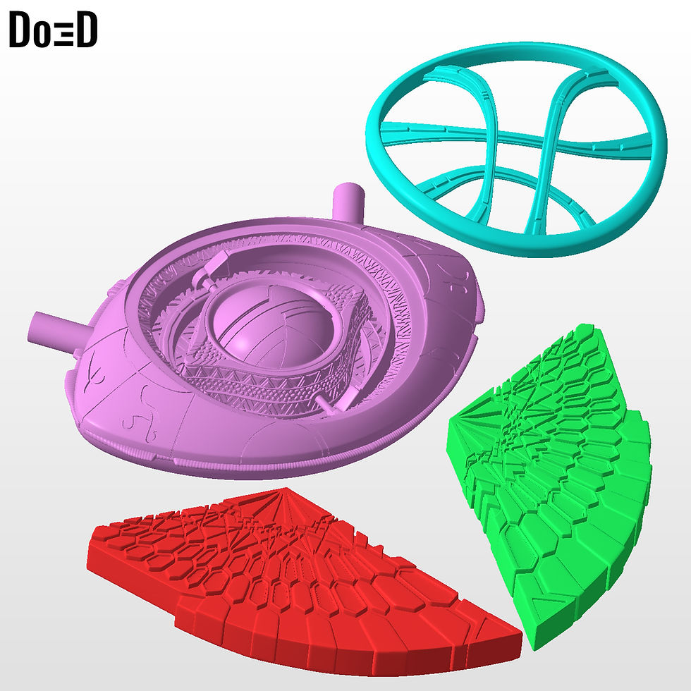 Thumbnail: The Eye of Agamotto Doctor Strange, Dr Brooch Brooches 3D printable model #d619