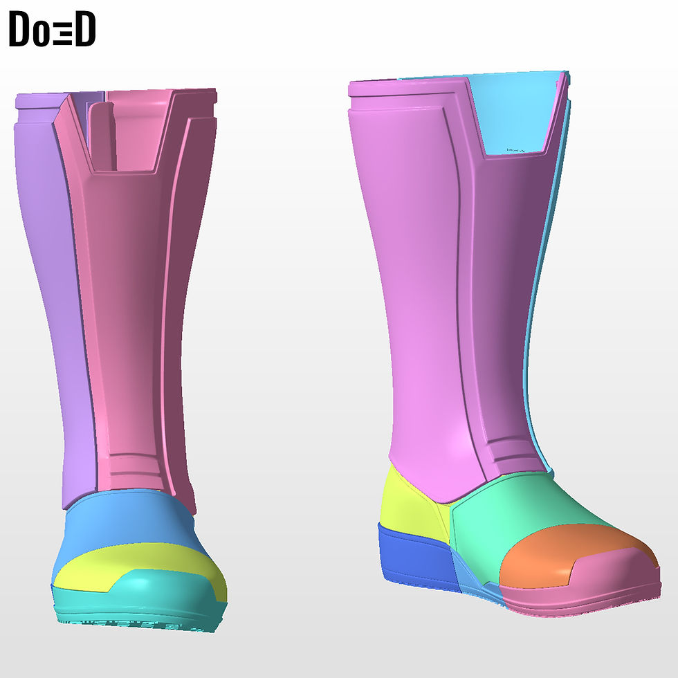 Thumbnail: Shoes / Boots Superman Legacy 2025 | 3D Printable Model STL File #SLB24