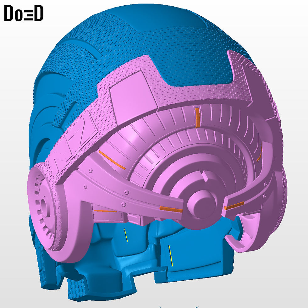Thumbnail: N7 Commander Shepard Mass Effect Andromeda Helmet | 3D Printable Model #N7