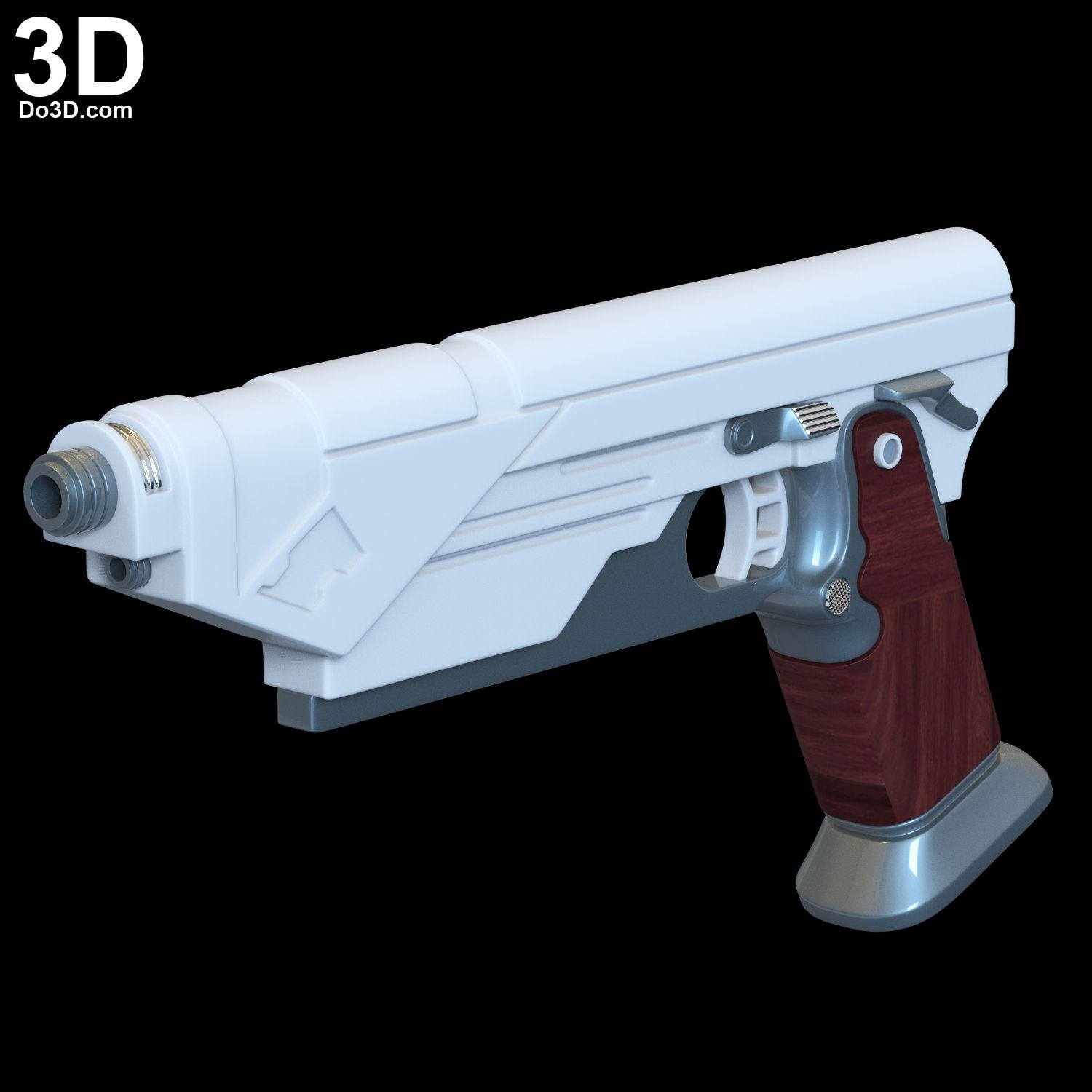 Bo-Katan Bo Katan Blaster Pistol Gun Mandalorian | 3D Model Project #bb1