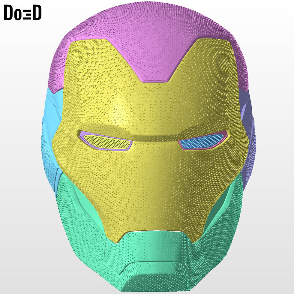 Thumbnail: IRON MAN MARK LXXXV Armor + Wing MK 85 Endgame | 3D Model Project #5775