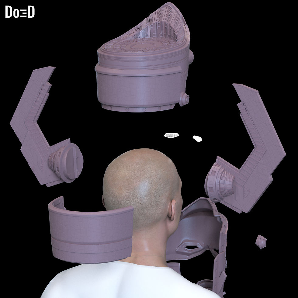 Thumbnail: Galactus Popcorn Bucket / Helmet Fantastic Four 3D Printable Model STL File #GF3