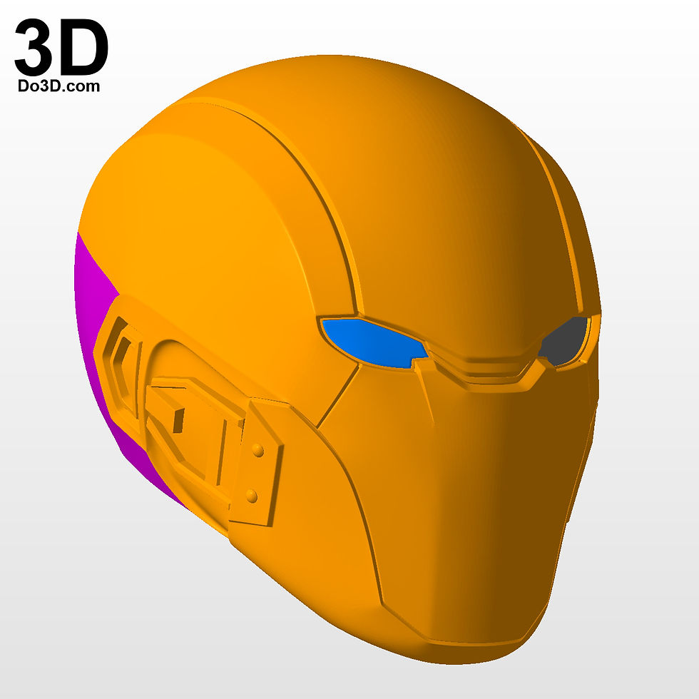 Thumbnail: Red Hood Injustice 2 Helmet Cowl | 3D Model Project #2712
