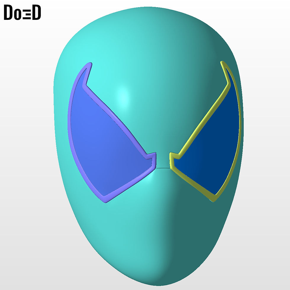 Thumbnail: Scarlet Spider-Man Helmet | 3D Printable Model #SS29