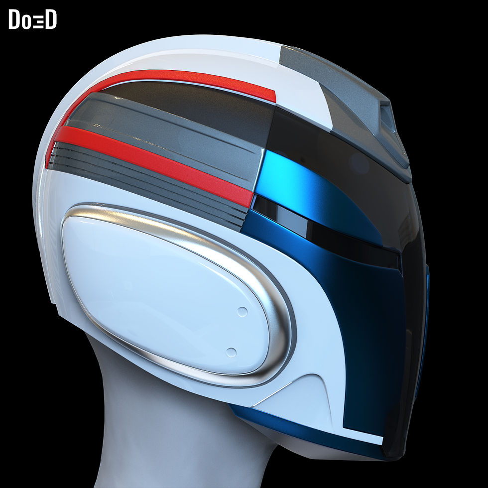 Thumbnail: IronHeart MIT Helmet 3D Printable Model STL File #IHM131