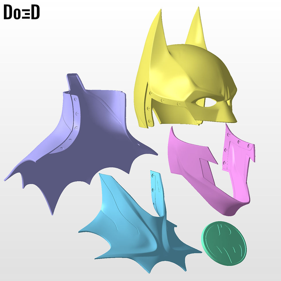 Thumbnail: Batman Full Body Armors Michael Keaton The Flash 2023 3D Printable Model STL #2K