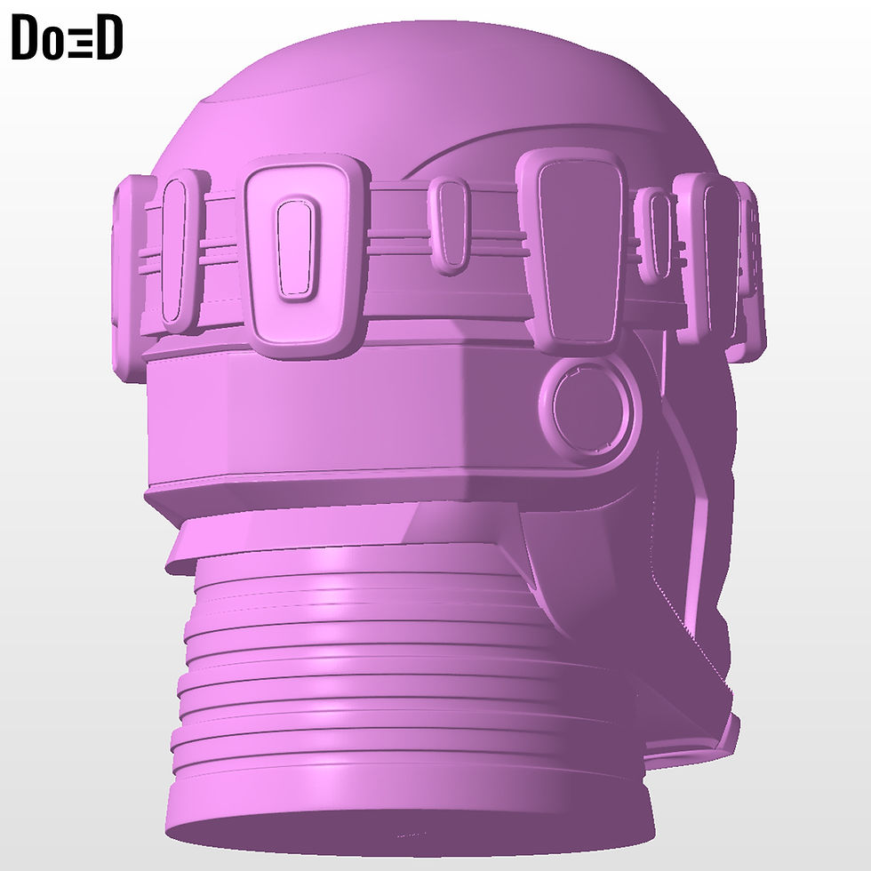 Thumbnail: Sentinel Head Life-size Statue Helmet Avengers Doomsday 3D Printable Model #SD9