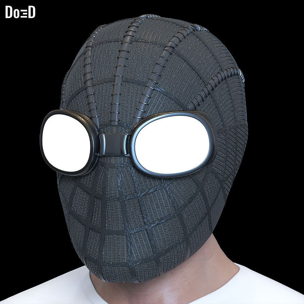 Thumbnail: Spider-Noir Helmet Nicolas Cage Spider-Man | 3D Printable Model #SN79