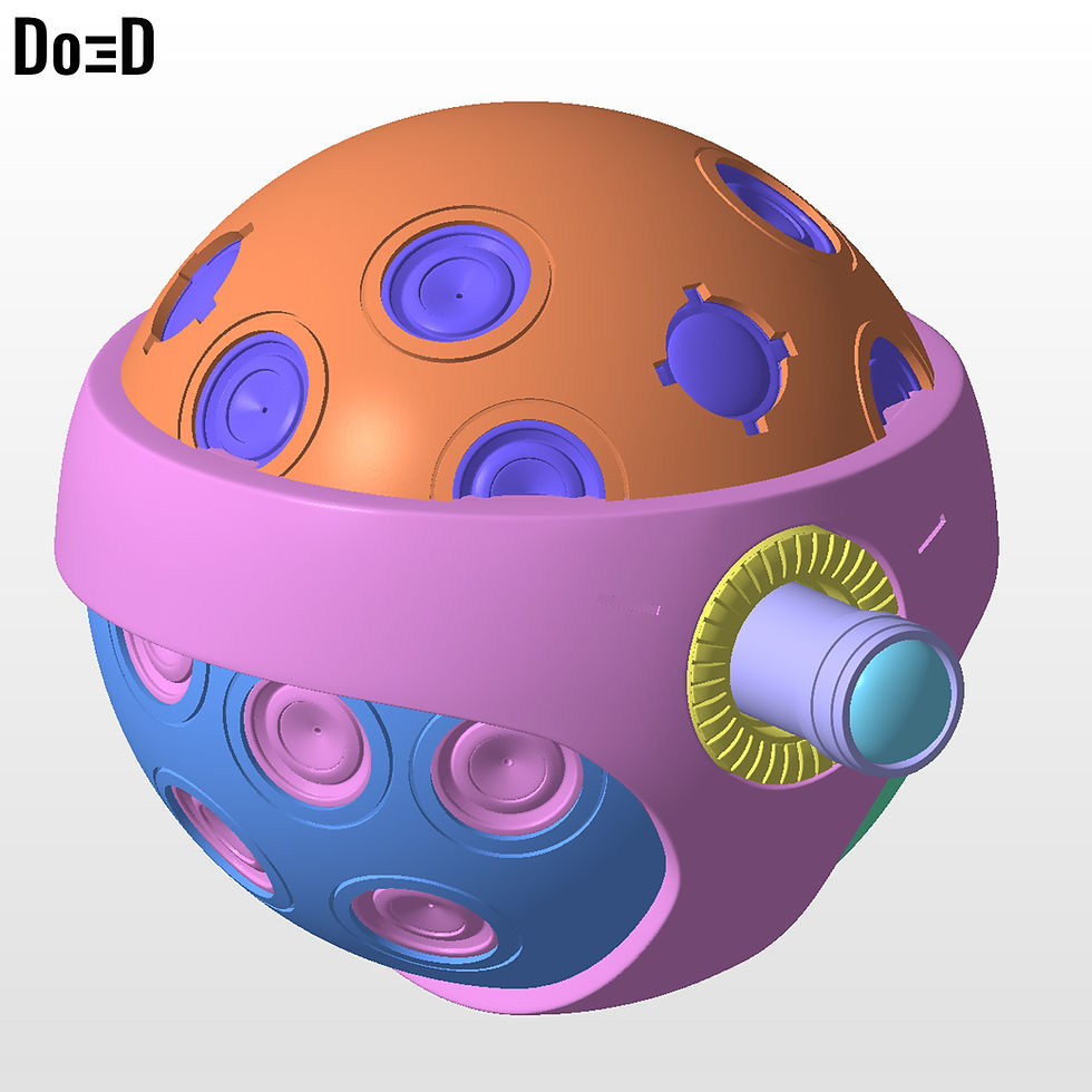 Thumbnail: Bundle: T-Sphere & Mister Terrific Mask TSpheres Superman 2025 3D Model #MT193