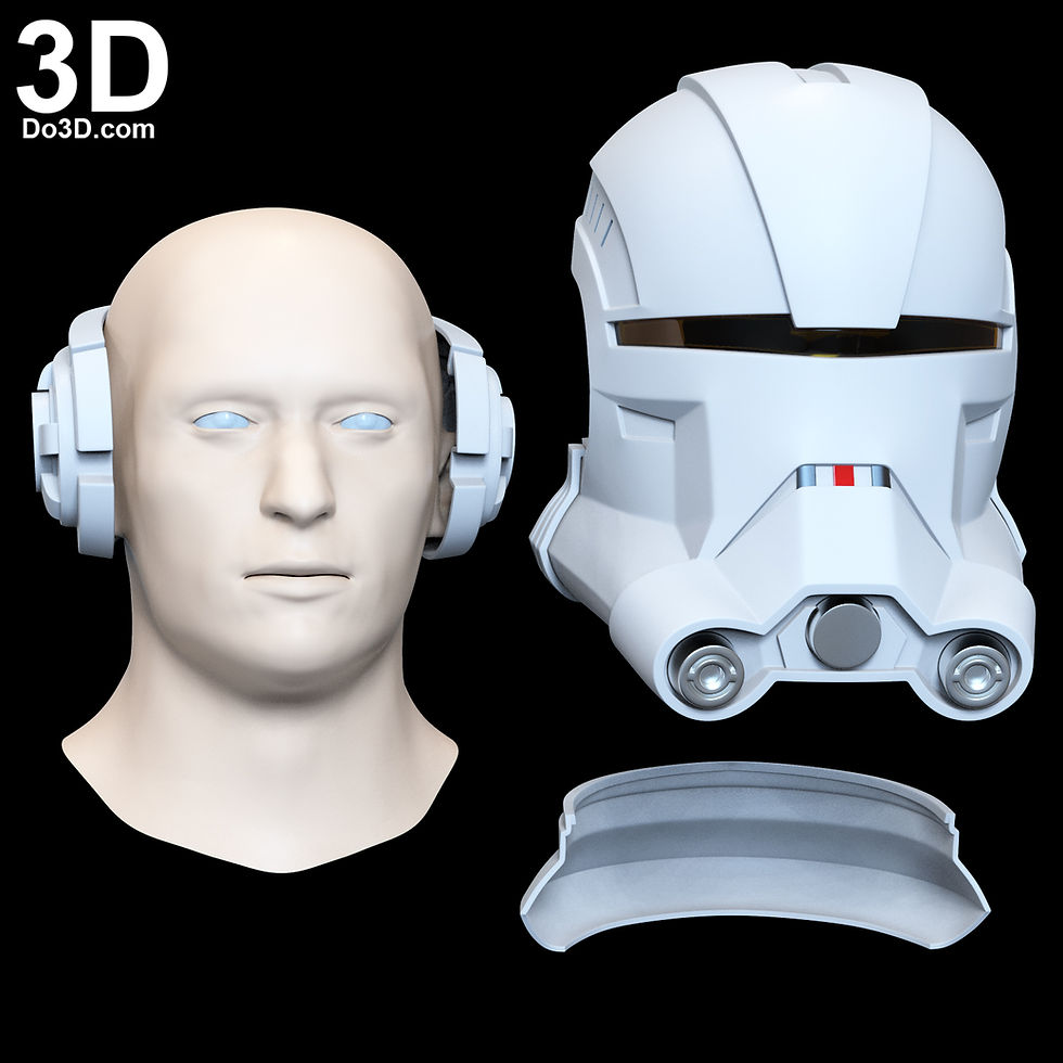 Thumbnail: Echo Bad Batch Full Body Armor | 3D Printable Model #E111