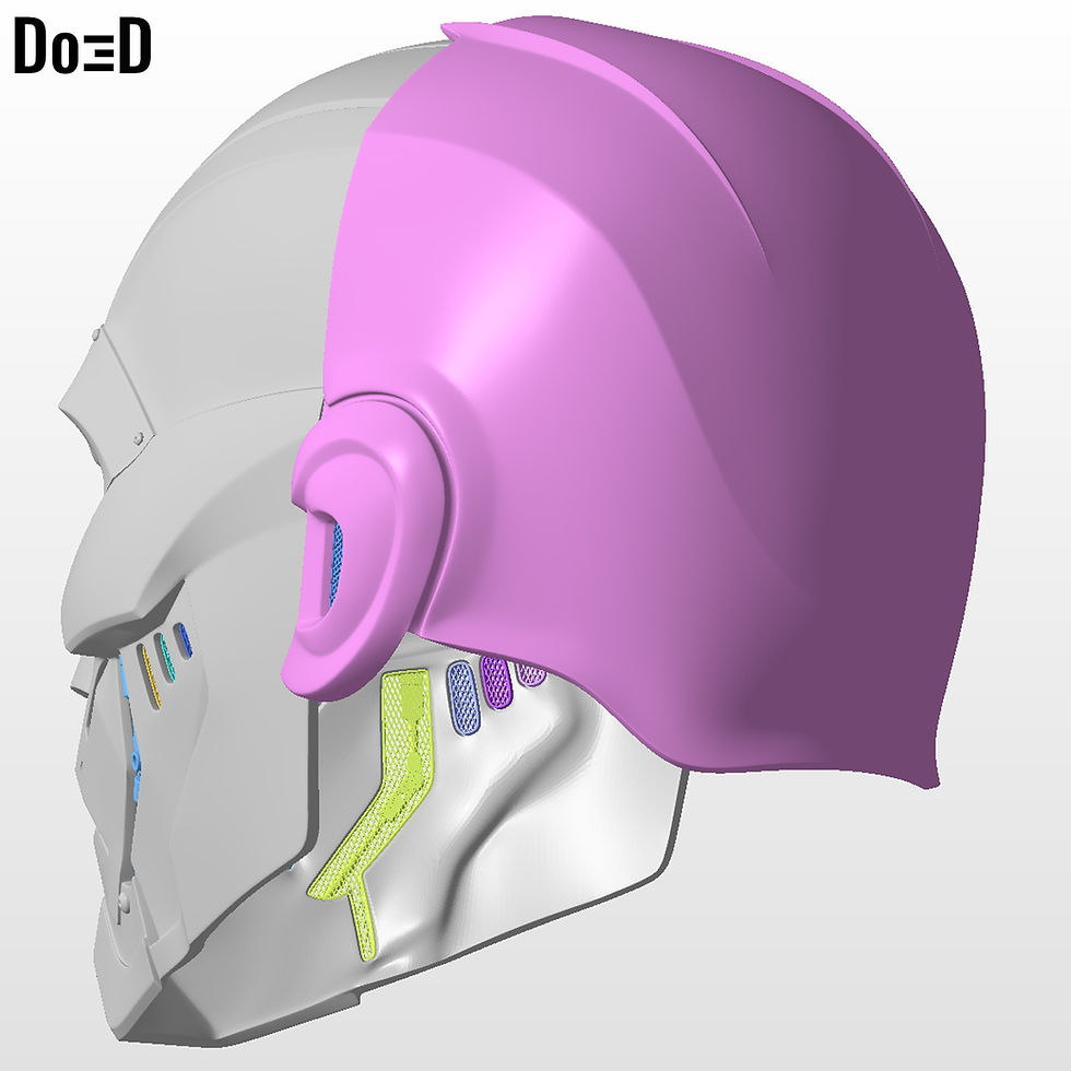 Thumbnail: Doctor Doom Victor Von Doom FF2 Helmet | 3D Printable Model #FF2