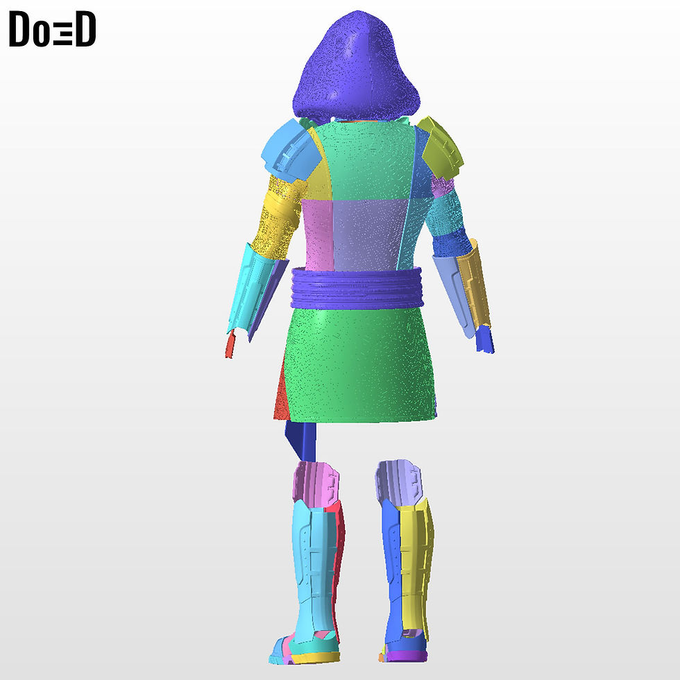 Thumbnail: Avengers Doomsday Doctor Doom SDCC Full Suit Armors 3D Printable Model STL #DD12