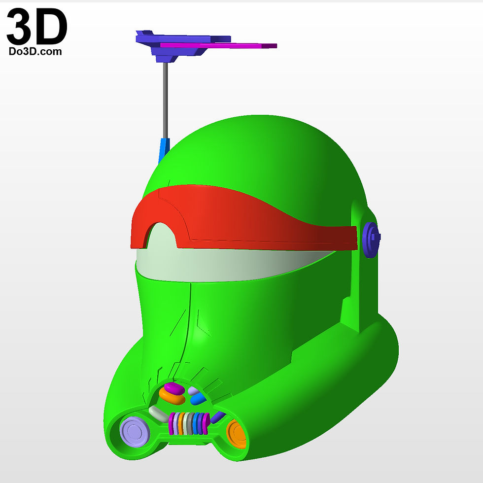 Thumbnail: Crosshair Bad Batch Armor | 3D Printable Model #C6219