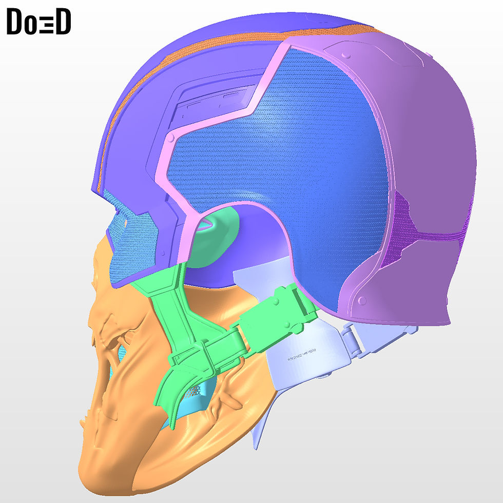 Thumbnail: Zombie Captain America Helmet | 3D Printable Model STL #ZCT741