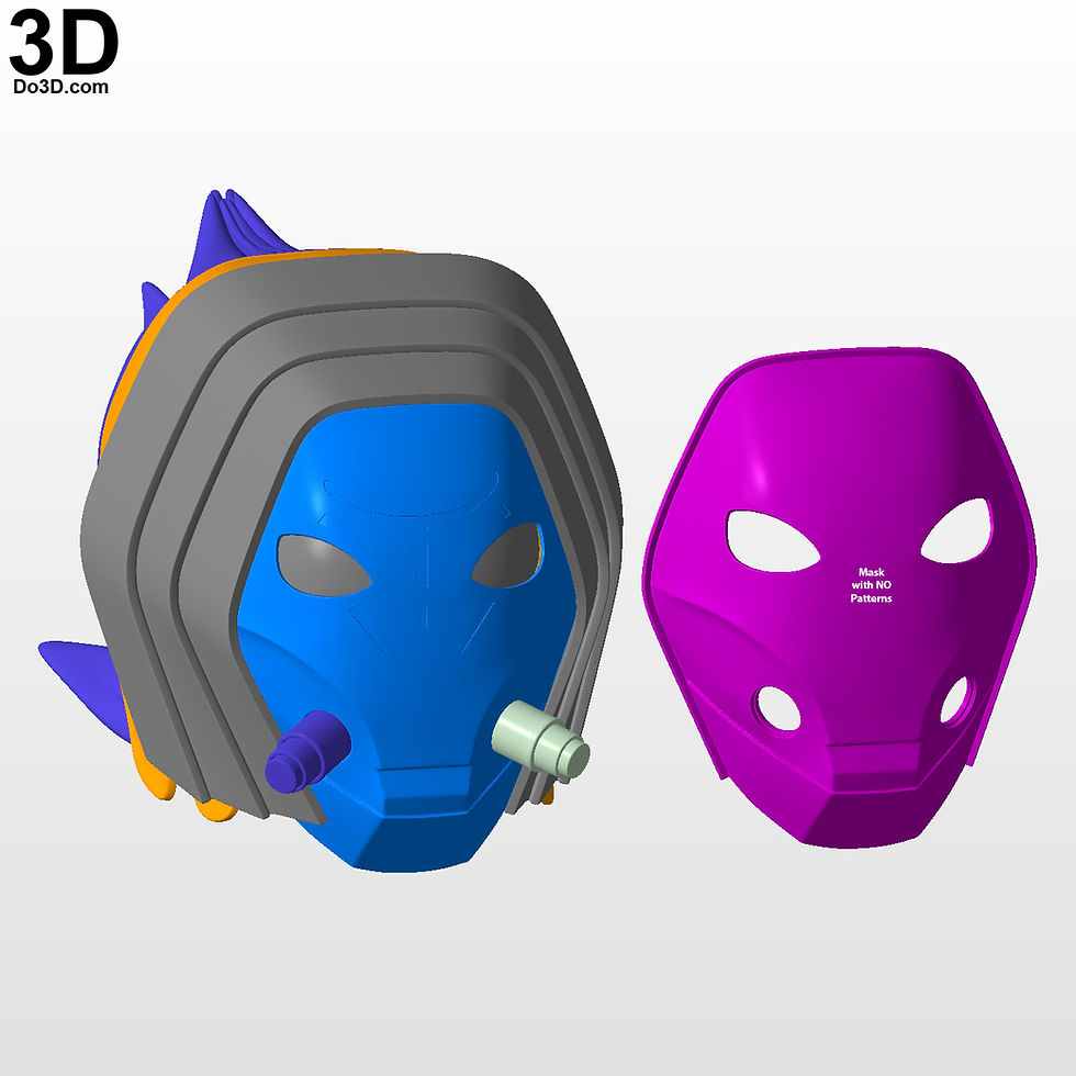 Thumbnail: Pyke  Syndicate Helmet / Mask Book of Boba Fett 3D Printable Model STL File #P79