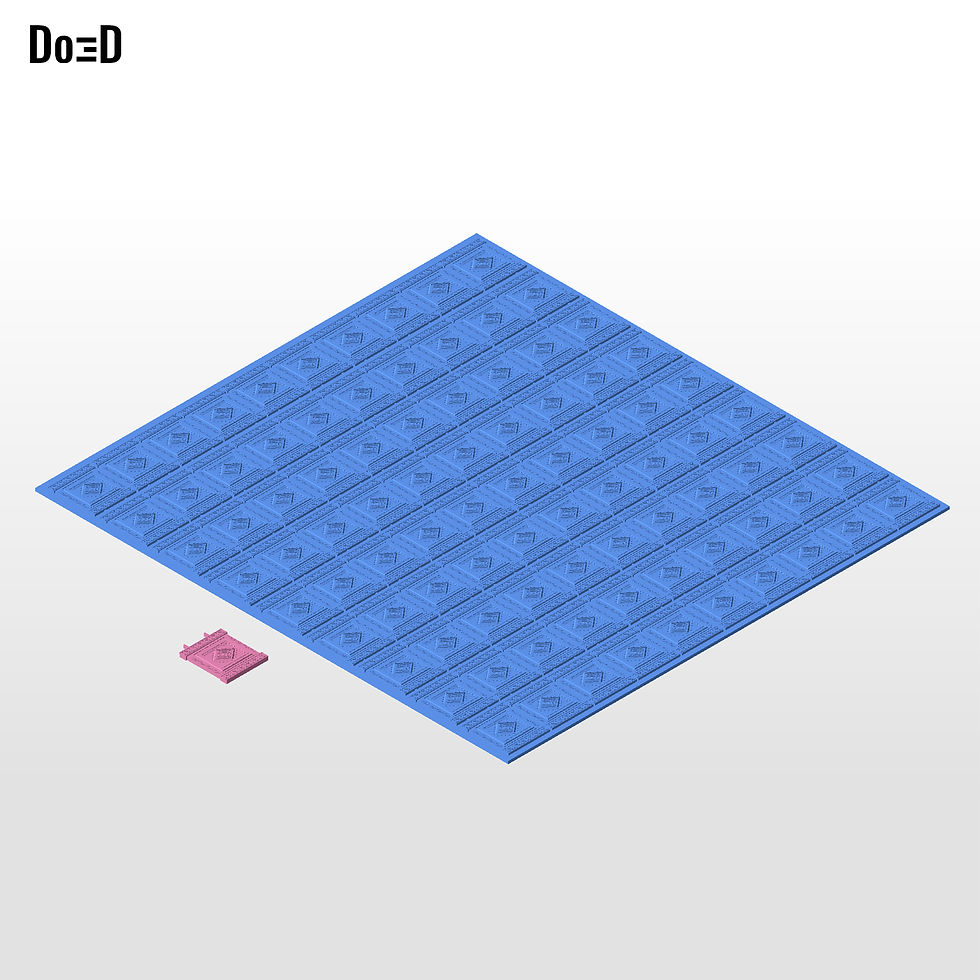 Thumbnail: Chest Flat Pattern Doctor Doom Avengers Doomsday 3D Printable Model STL #CF351