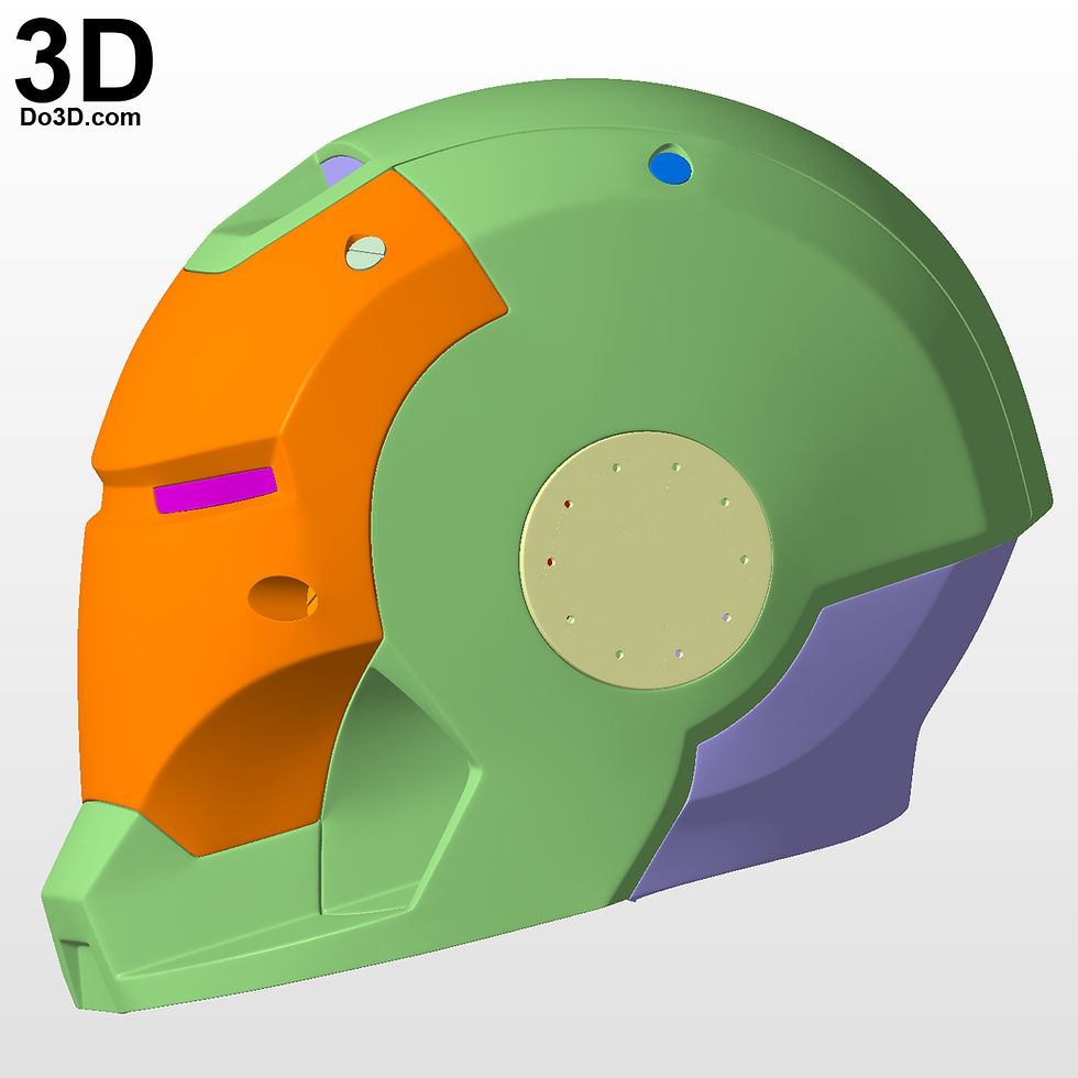 Thumbnail: Scuba Iron Man 3 Helmet Mark XXXVII MK 37 | 3D Printable Model #SC31