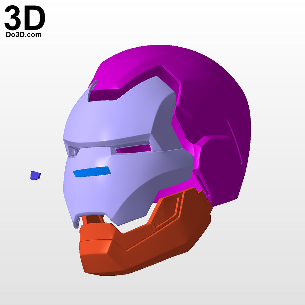 Thumbnail: Iron Man Fortnite Helmet Stark Industries Skin | 3D Printable Model #FT10