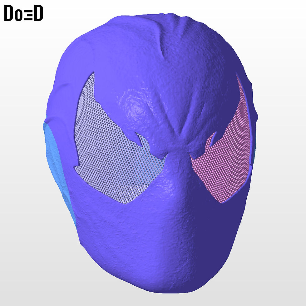 Thumbnail: Symbiote Spider-man Helmet | 3D Printable Model #SP83