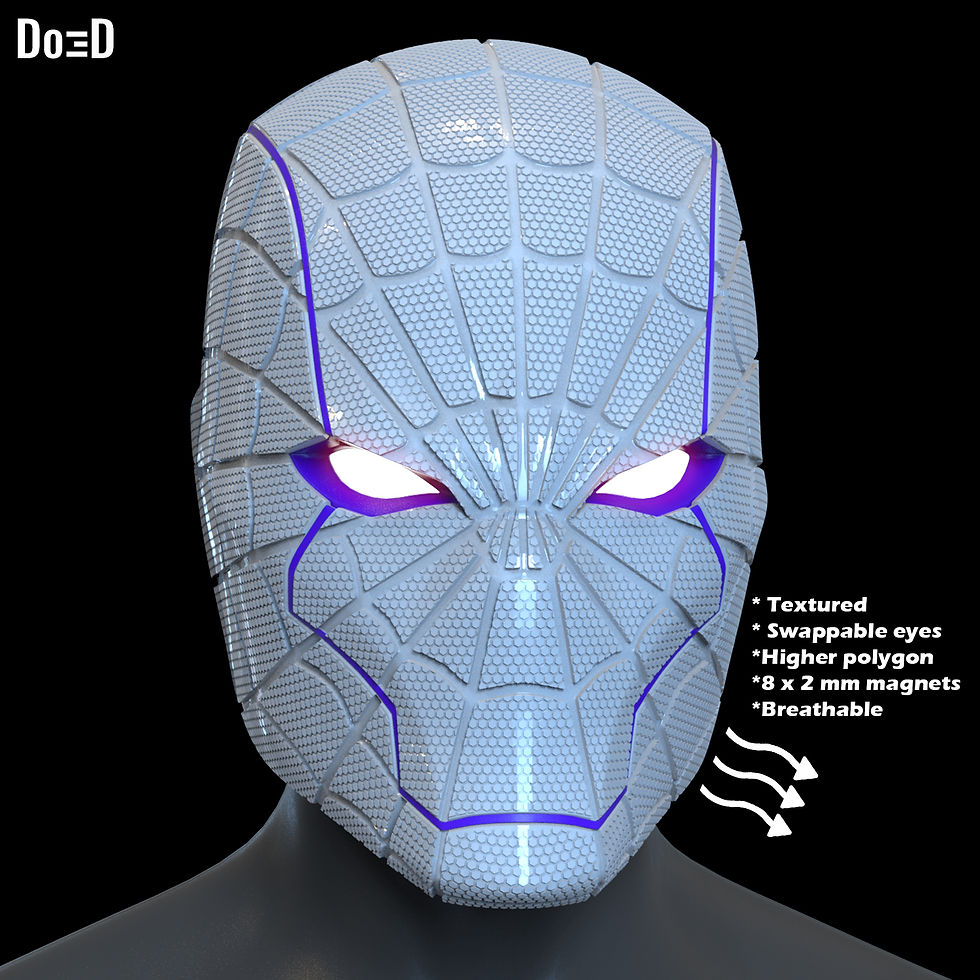 Thumbnail: Bundle of Red Hood Rebirth SpiderHood Helmets 3D Printable Model #PST2