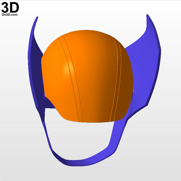 Thumbnail: Wolverine Fortnite Cowl / Helmet | 3D Printable Model STL Print File